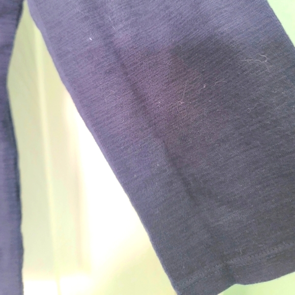 Chaps Classics Women's 3/4 Sleeve Cotton Top with Pockets Size L - Picture 9 of 11